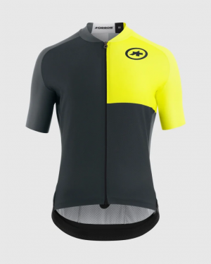 Веломайка Assos Mille GT Jersey C2 Evo Stahlstern Optic Yellow