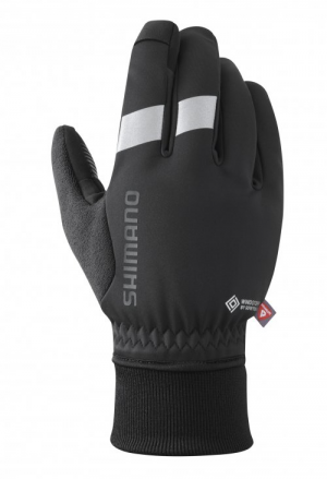 Велорукавиці Shimano Windstopper Primaloft чорні