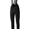 Велорейтузи Shimano Vertex Bib Tights з памперсом з лямками, чорні