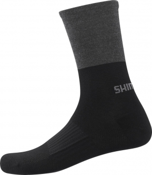 Зимові шкарпетки Shimano Original Wool Tall (Black/Gray)