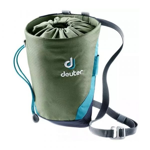 Мішок для магнезії Deuter Gravity Chalk Bag II L khaki-navy 1 л