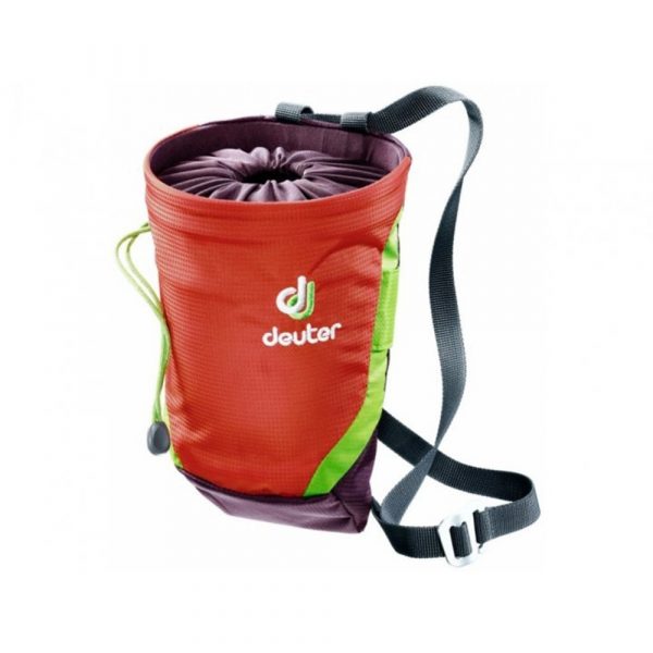 Мішок для магнезії Deuter Gravity Chalk Bag II L papaya – aubergine 1 л