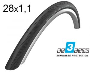 Покрышка 28×1.10 (28-622) Schwalbe Lugano II K-Guard HS471 B/B-SK SiC