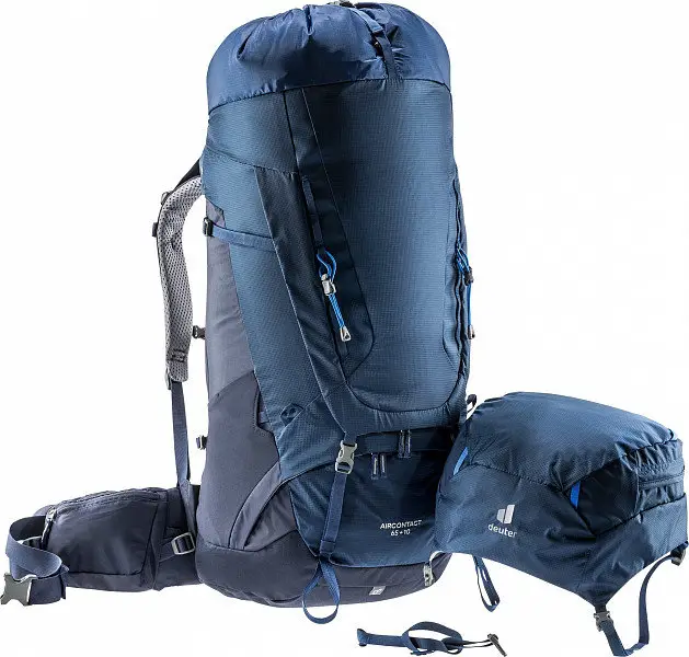 Туристичний рюкзак Deuter Aircontact 65 + 10 л Midnight Navy