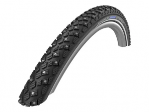 Зимняя вело покрышка Schwalbe Marathon Winter Plus (208 шипов) 28x2.00 (50-622) Performance, SmartGuard, TwinSki Зимняя вело покрышка Schwalbe Marathon Winter Plus (208 шипов) 28×2.00 (50-622) Performance, SmartGuard, TwinSki