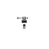 Магнитно-механический адаптер для экшн-камер Fidlock Pinclip action cam mount 103699