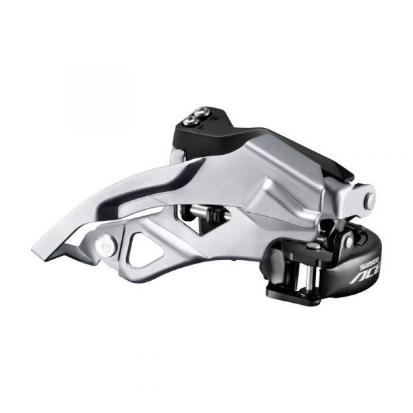 Перемикач передній Shimano Acera FD-T3000 3×9, Top-Swing, Dual Pull хомут, для 44/48Т