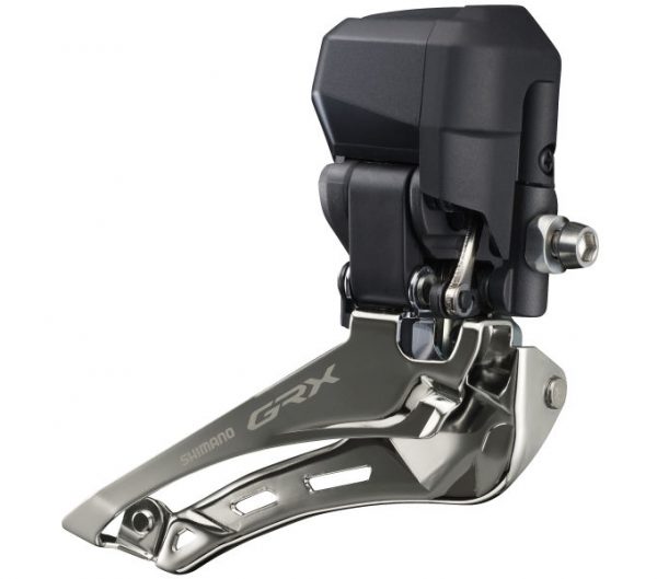 Перемикач передній Shimano GRX Di2 FD-RX825-F, 2х12 швидкостей, без хомута