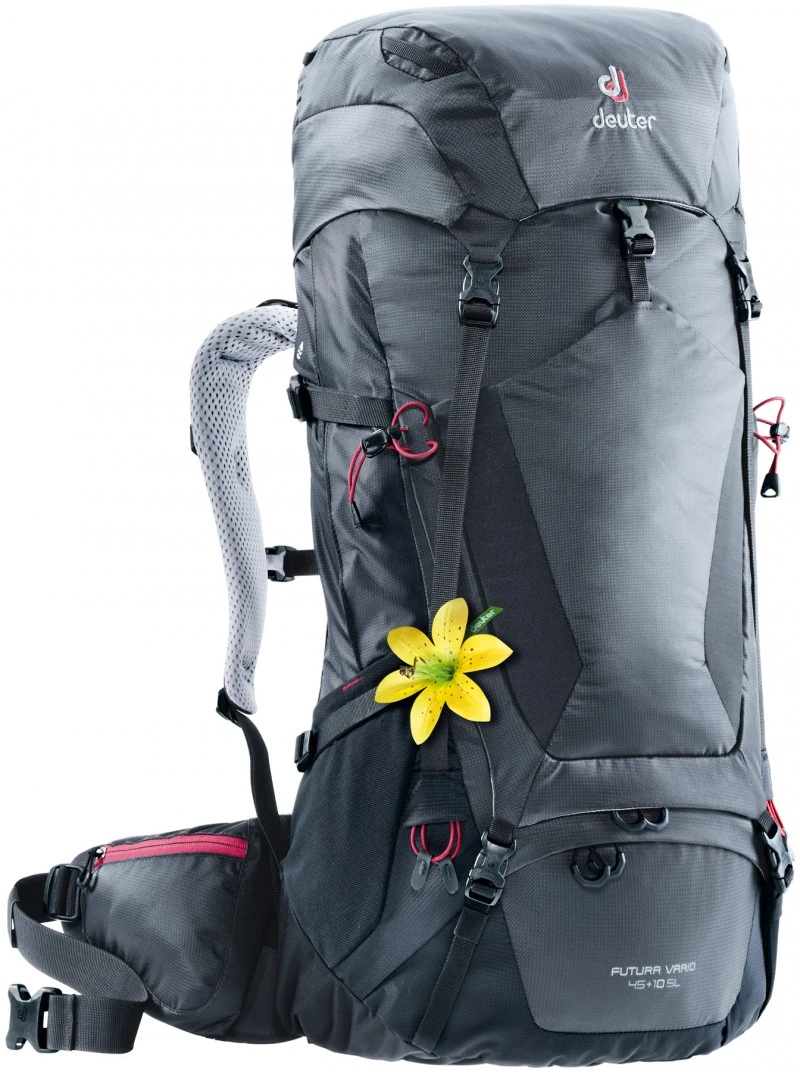 Рюкзак Deuter Futura Vario SL 45 + 10 л Graphite Black