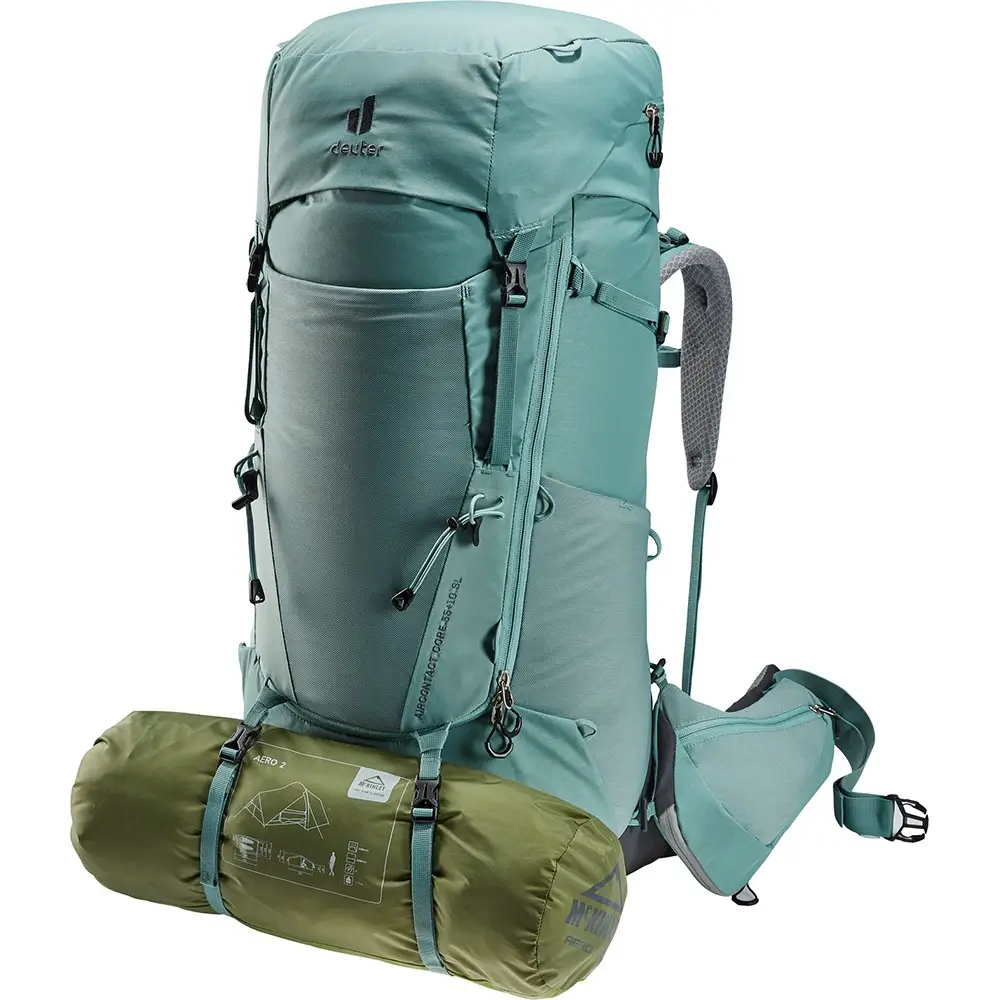 Рюкзак туристический Deuter Aircontact Core SL 55+10 л Jade-Graphite