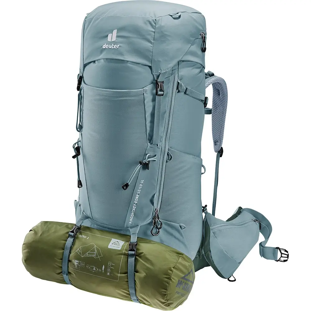 Рюкзак туристический Deuter Aircontact Core SL 55+10 л Shale-Ivy