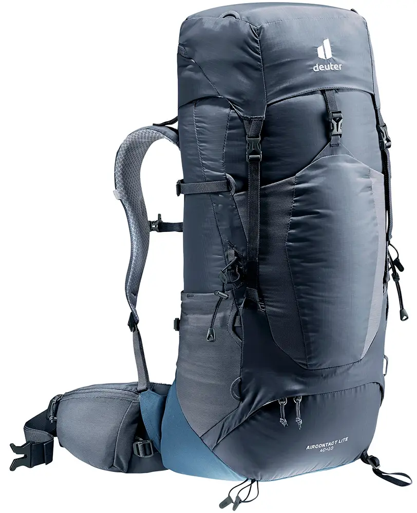 Рюкзак туристичний Deuter Aircontact Lite 40 + 10 л Black-marine