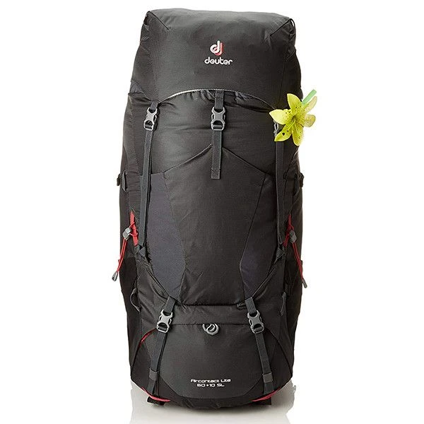 Рюкзак туристичний Deuter Aircontact Lite SL 60 + 10 л Graphite Black