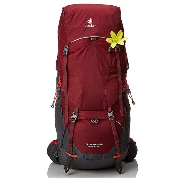 Рюкзак туристичний Deuter Aircontact Lite SL 60 + 10 л Maron Graphite