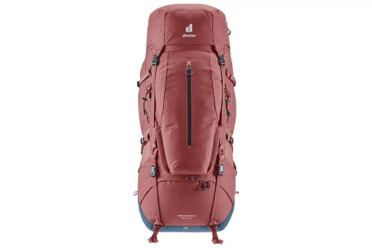 Рюкзак туристический Deuter Aircontact X 60+15 л SL Redwood-ink