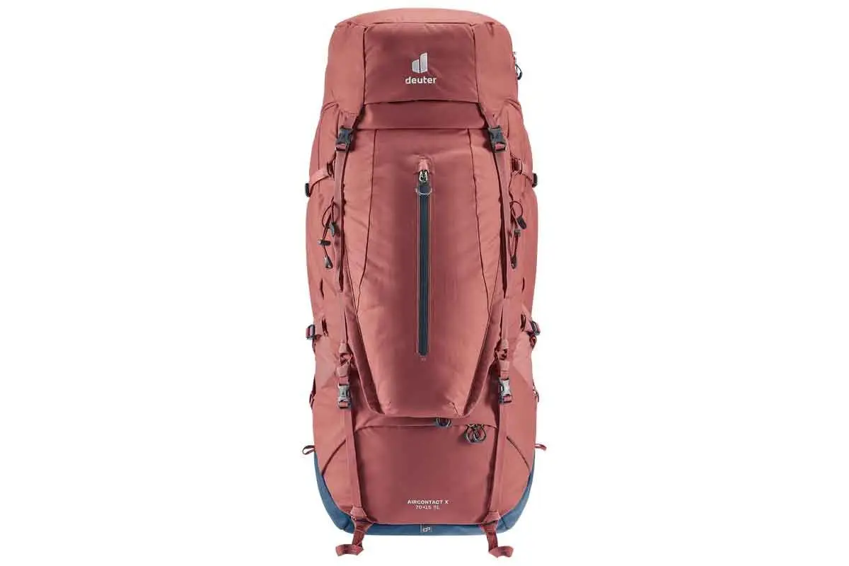 Рюкзак туристичний Deuter Aircontact X 70+15 л SL Redwood-ink