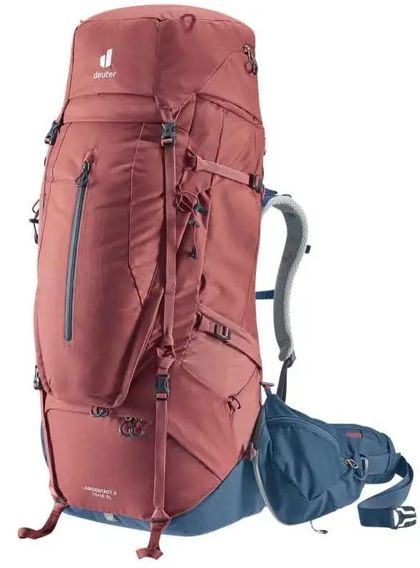 Рюкзак туристичний Deuter Aircontact X 70+15 л SL Redwood-ink