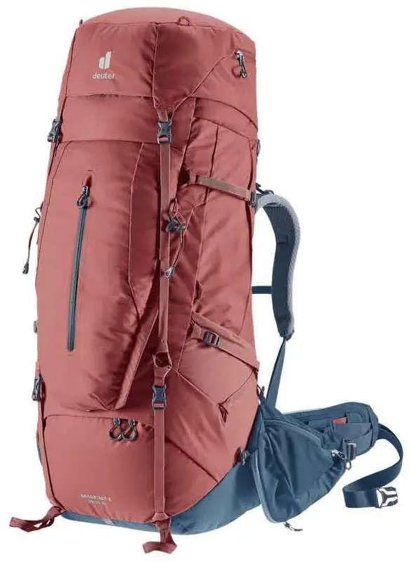 Рюкзак туристический Deuter Aircontact X 80+15 л SL Redwood-ink