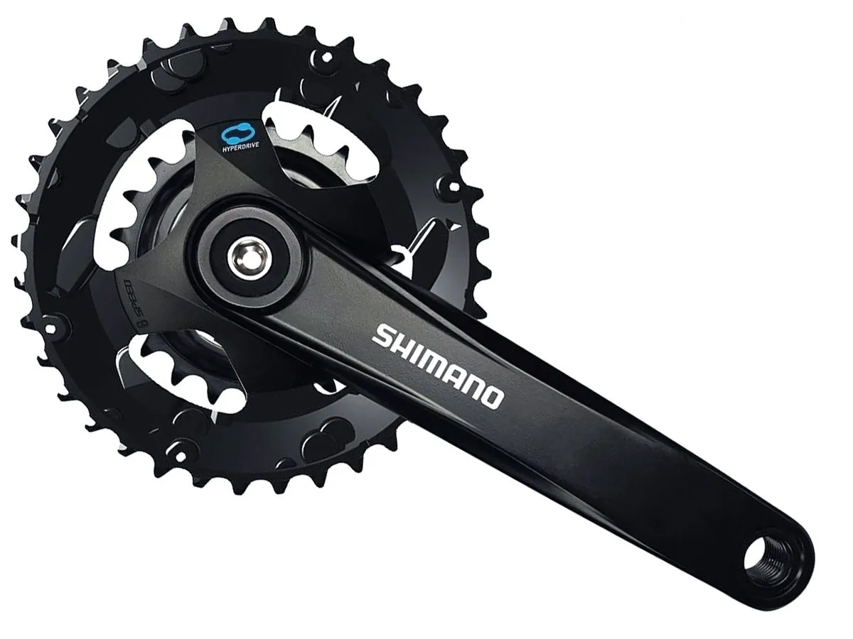 Шатуни Shimano Altus FC-M315-2 175мм 36×22 під квадрат без каретки