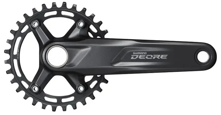 Шатуны Shimano Deore FC-M5100-1 Hollowtech II 175мм 32T с компонентами каретки OEM