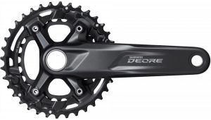 Шатуны Shimano Deore FC-M5100-2 Hollowtech II 175мм 36×26 без каретки