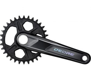 Шатуни Shimano Deore FC-M6130-1 Hollowtech II 175 мм 32T без каретки