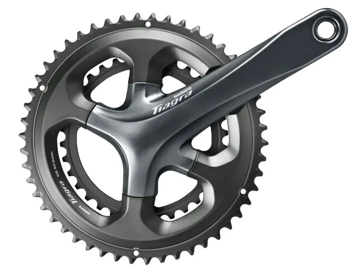 Шатуны Shimano Tiagra FC-4700 Hollowtech II 172.5мм 52х36 без компонентов каретки