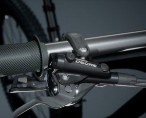 Гальмо заднє Shimano Deore BR-M6120 дискова гідравліка 4 поршні гідролінія 1700 мм J-Kit