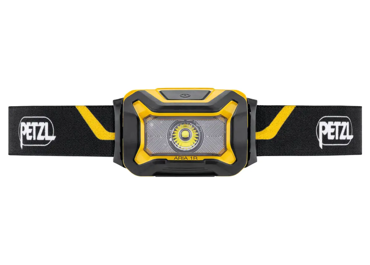 Налобний ліхтар Petzl Aria 1R 450 Лм Black/Yellow