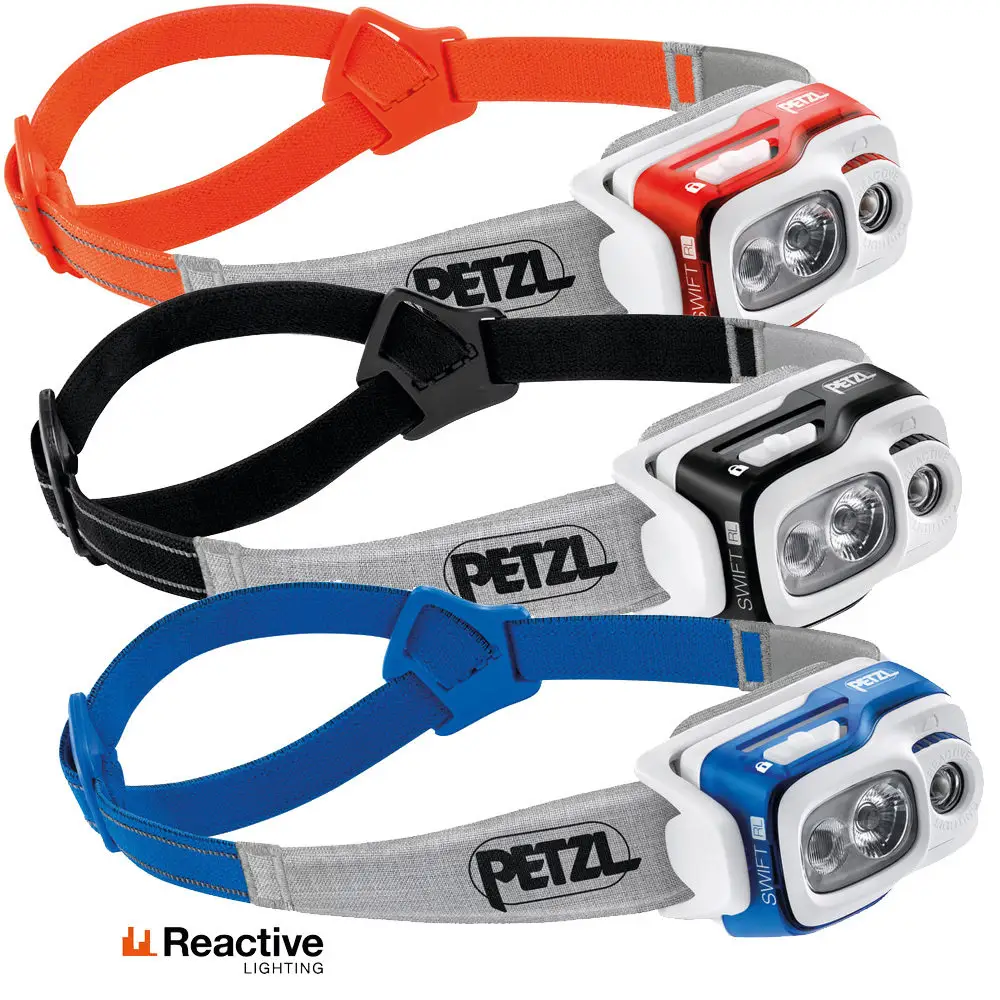 Налобний ліхтар Petzl Swift RL 900 Лм Blue