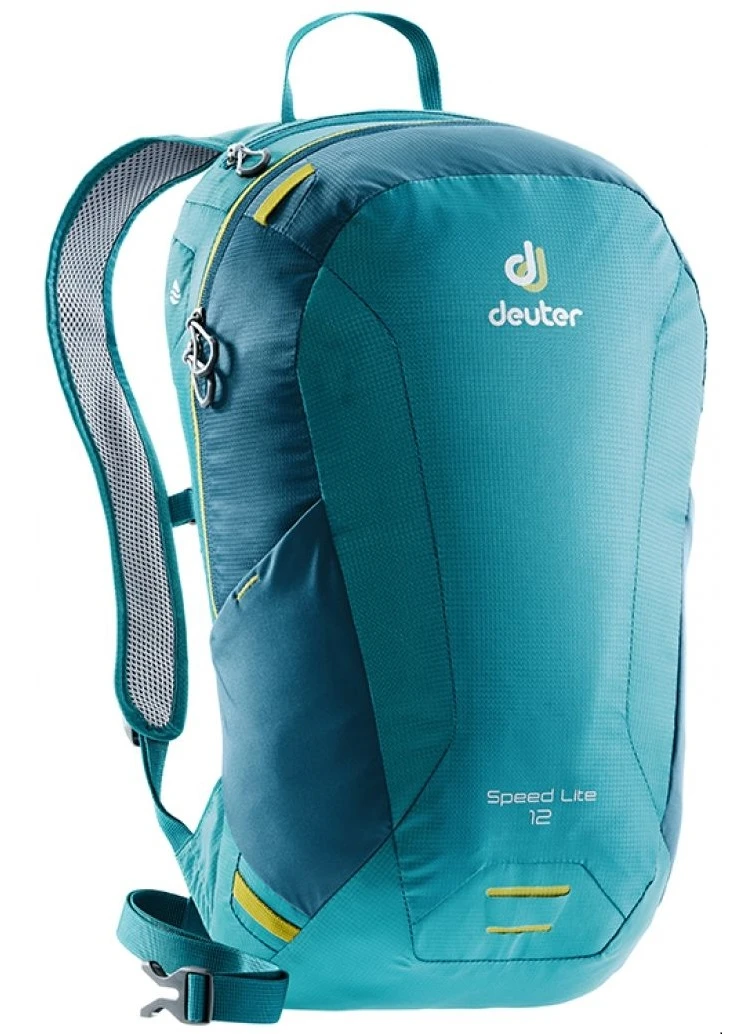 Рюкзак Deuter Speed Lite 12 л Petrol Arctic з поясним ременем