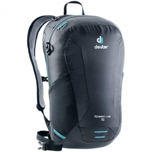 Рюкзак Deuter Speed Lite 16 л Black с поясным ремнем