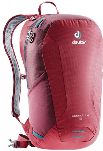 Рюкзак Deuter Speed Lite 16 л Cranberry Maron с поясным ремнем