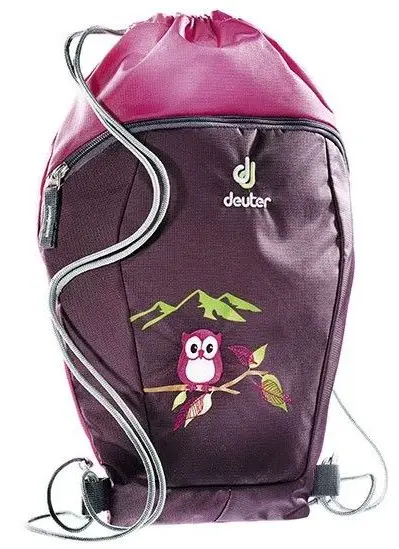 Рюкзак-мішок для взуття Deuter Sneaker Bag Aubergine-magenta