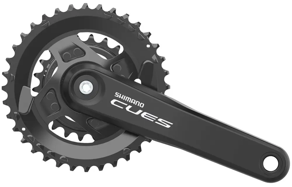 Шатуны Shimano Cues FC-U4010-2, 175 мм, 36х22Т, 9-11 скоростей, без каретки