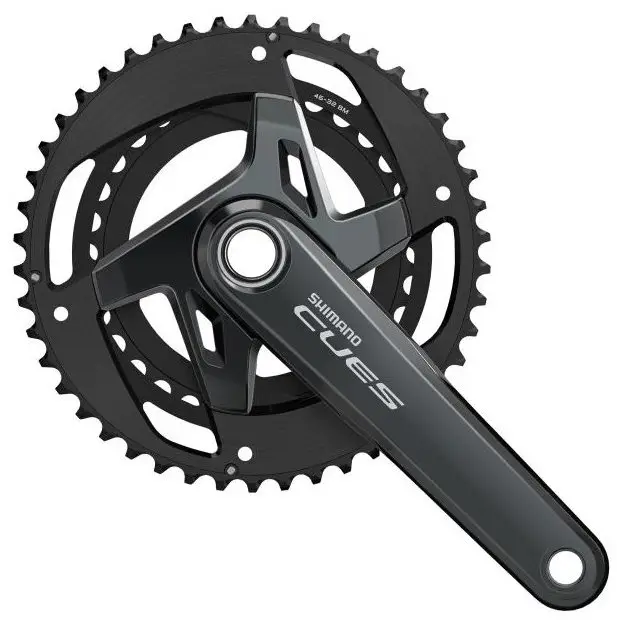 Шатуны Shimano Cues FC-U8000-1, интегрированная ось, 175 мм, 46-32Т, 11 скоростей