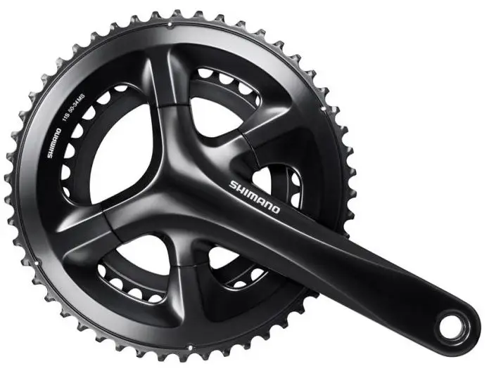 Шатуны Shimano FC-RS510 175мм Hollowtech II 50х34 без каретки