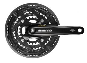 Шатуни Shimano FC-T521 Octalink 175мм 48x36x26T 10-шв з болтами OEM