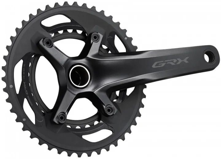 Шатуны Shimano GRX FC-RX600-10-2 (10х2) интегрированная ось, 172.5 мм 46х30, без каретки