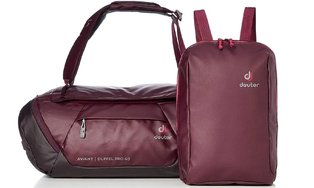 Сумка Deuter Aviant Duffel Pro 40 л Maron-aubergine