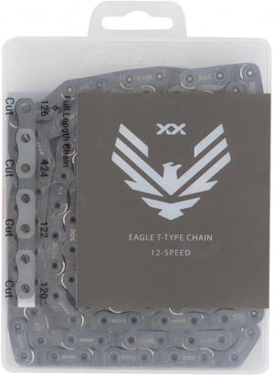 Ланцюг Sram XX T-Type Eagle 12 швидкостей 126 ланок + замок PowerLock