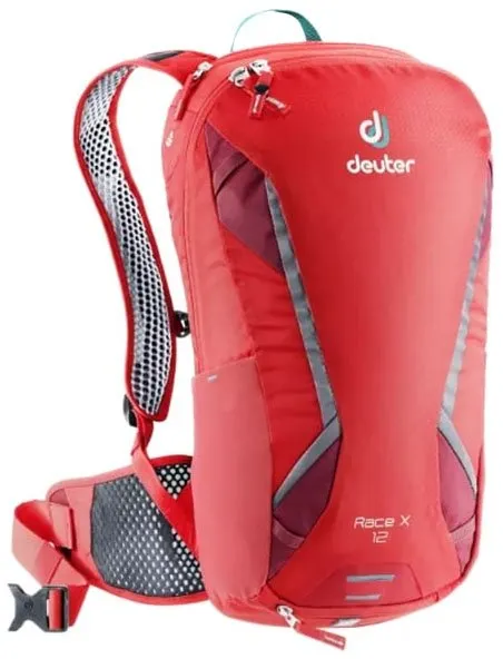 Велосипедний рюкзак Deuter Race X 12 л Chili-cranberry