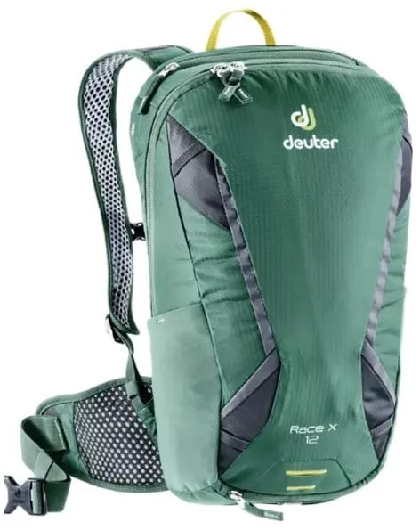 Велосипедний рюкзак Deuter Race X 12 л Seagreen-graphite