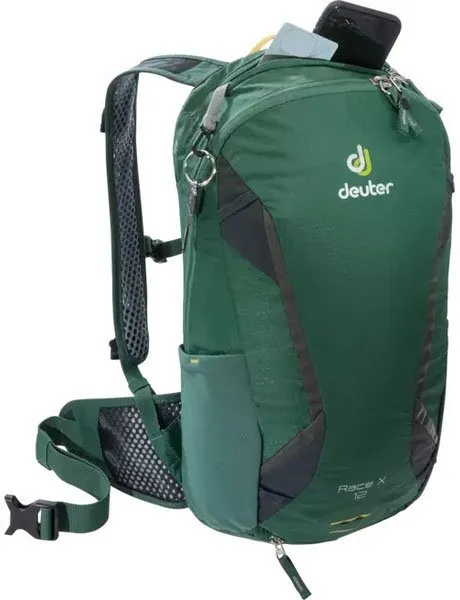 Велосипедний рюкзак Deuter Race X 12 л Seagreen-graphite