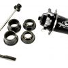 Втулка передняя Sram X0 MTB 100×15 мм/110×20 мм 28H disc 6 bolt Black Silver 111130