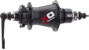 Втулка задня Sram X0 MTB 142×12 мм QR 28H (Sram XD) disc 6 bolt Black/red