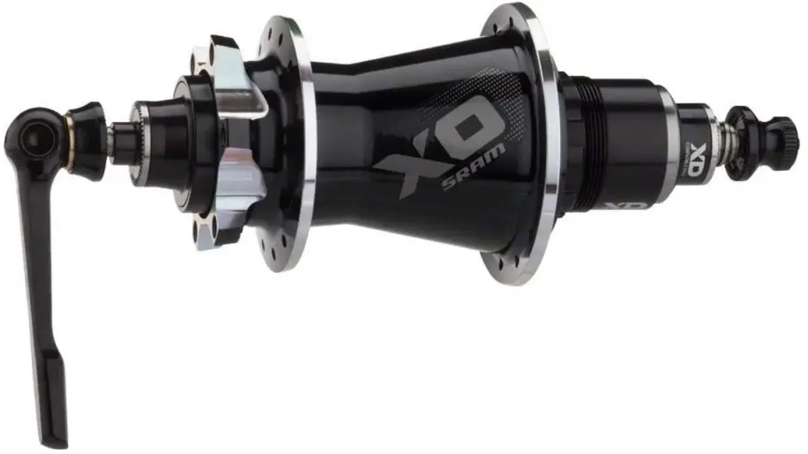 Втулка задня Sram X0 MTB 142×12 мм QR 28H (Sram XD) disc 6 bolt Black/silver