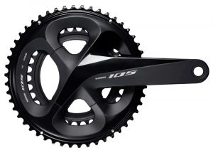 Звезда шатунов Shimano 105 FC-R7000, 52 зубьев, MT для 52-36T