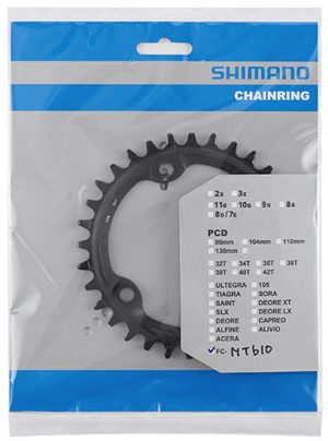 Зірка шатунів Shimano Deore FC-MT610/MT510-1, 34 зуби
