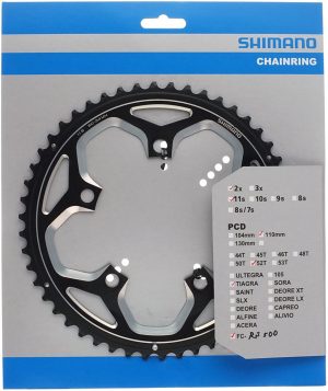 Зірка шатунів Shimano FC-RS500, 52 зуби, MJ (5-лапка)